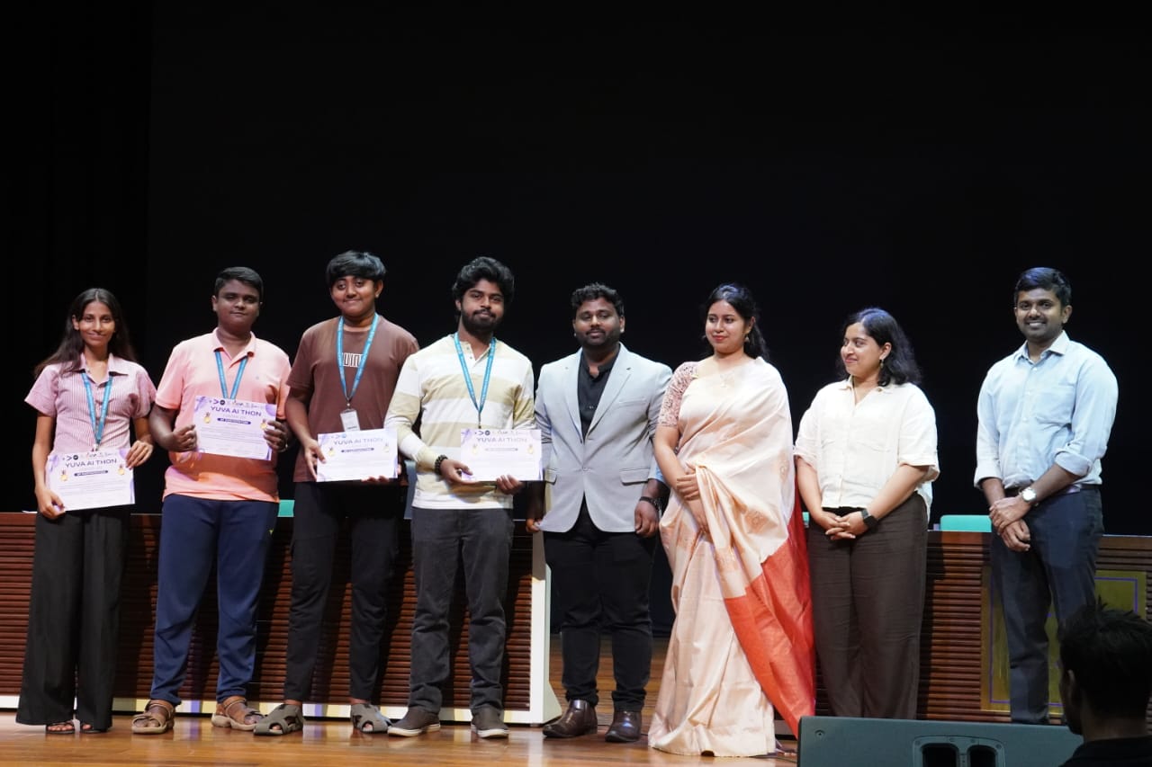 Yuva AI Thon achievement